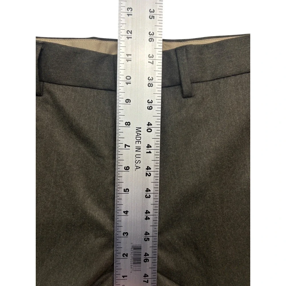 NEW Banana Republic 32x30 Olive Italian Flannel Wool Pants Perfect Trousers